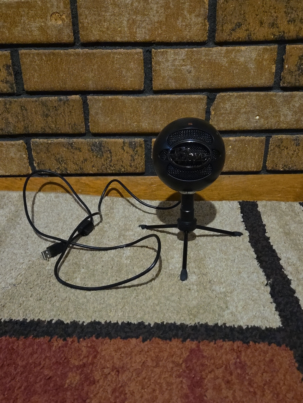 Blue Snowball Microphone Black